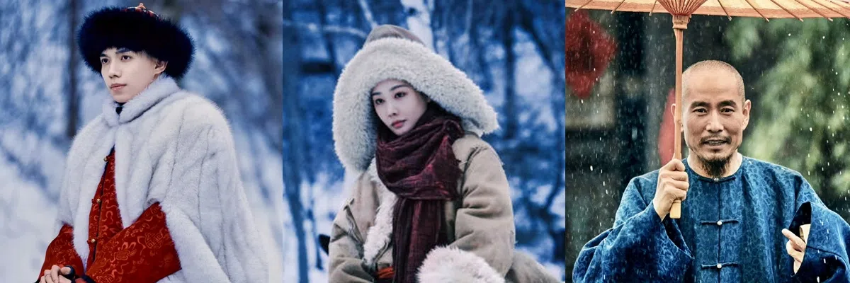 《大生意人》的主要演员包括罗一舟（左起）李纯和成泰燊。（取自剧集微博）