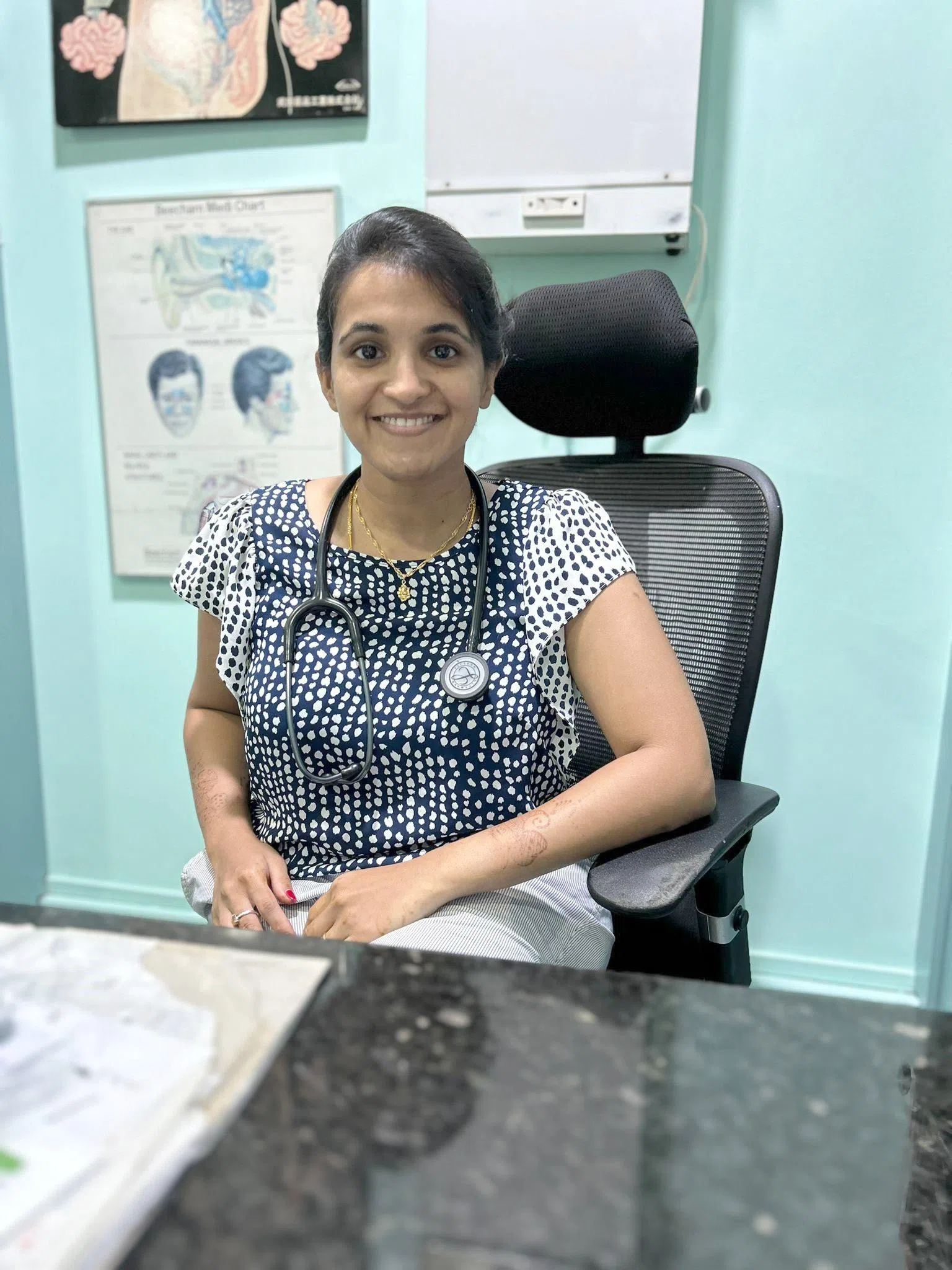 伊莉雅纳齐医生说，她向来对心理健康课题感兴趣，报读课程主要是为了更新知识，为患者提供更好的护理，同时更了解本地心理健康服务的结构。（受访者提供）