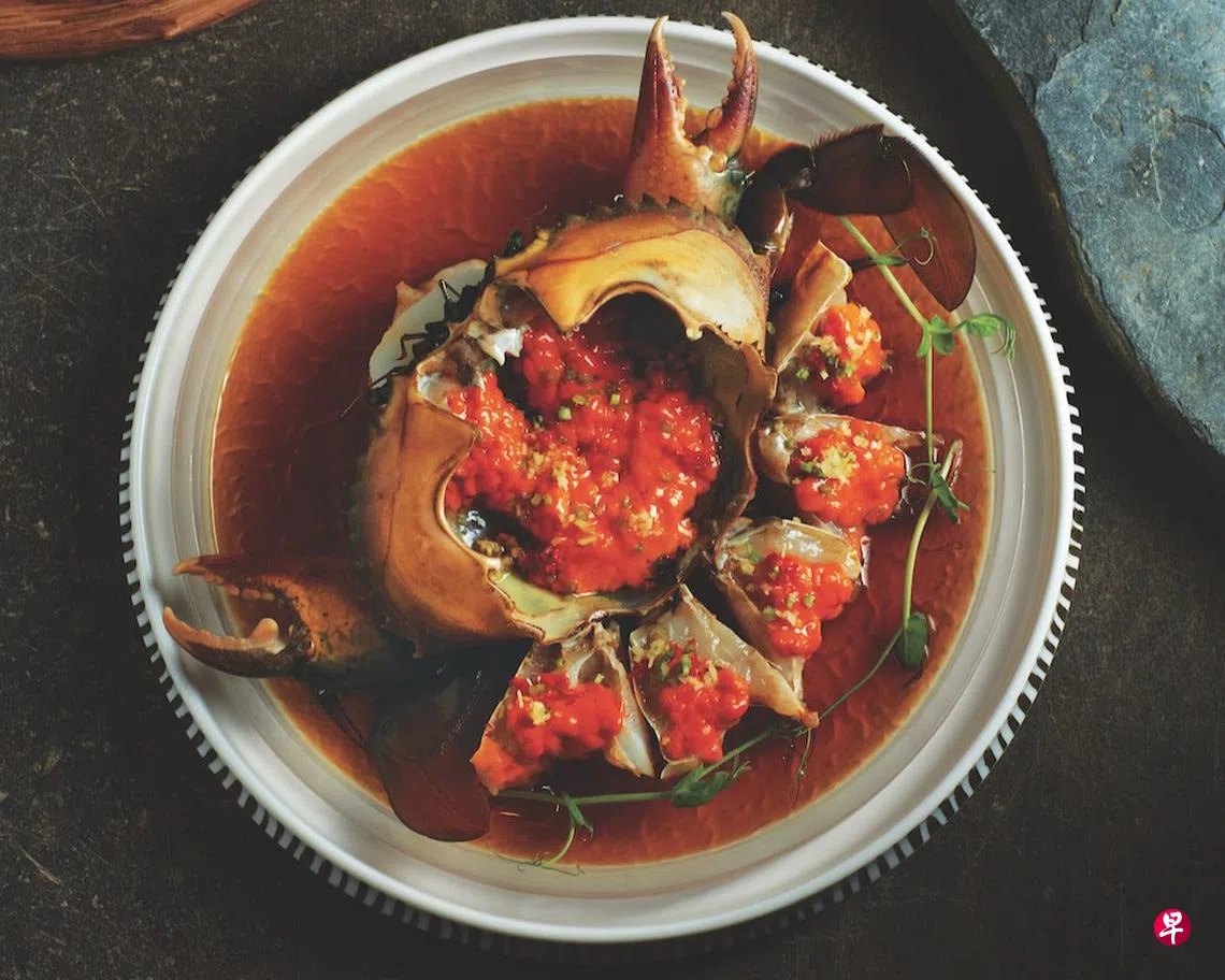 潮乐轩新菜虾蟹生腌海鲜吃出乡味| 联合早报