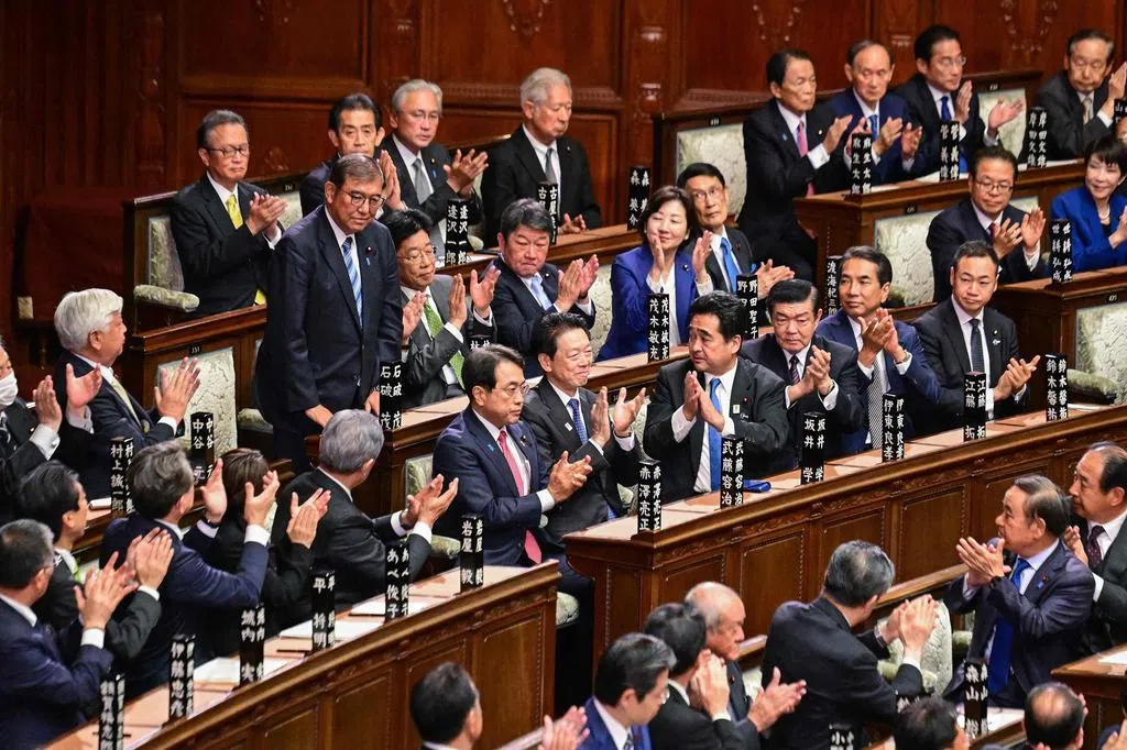 石破茂当选日本第103任首相