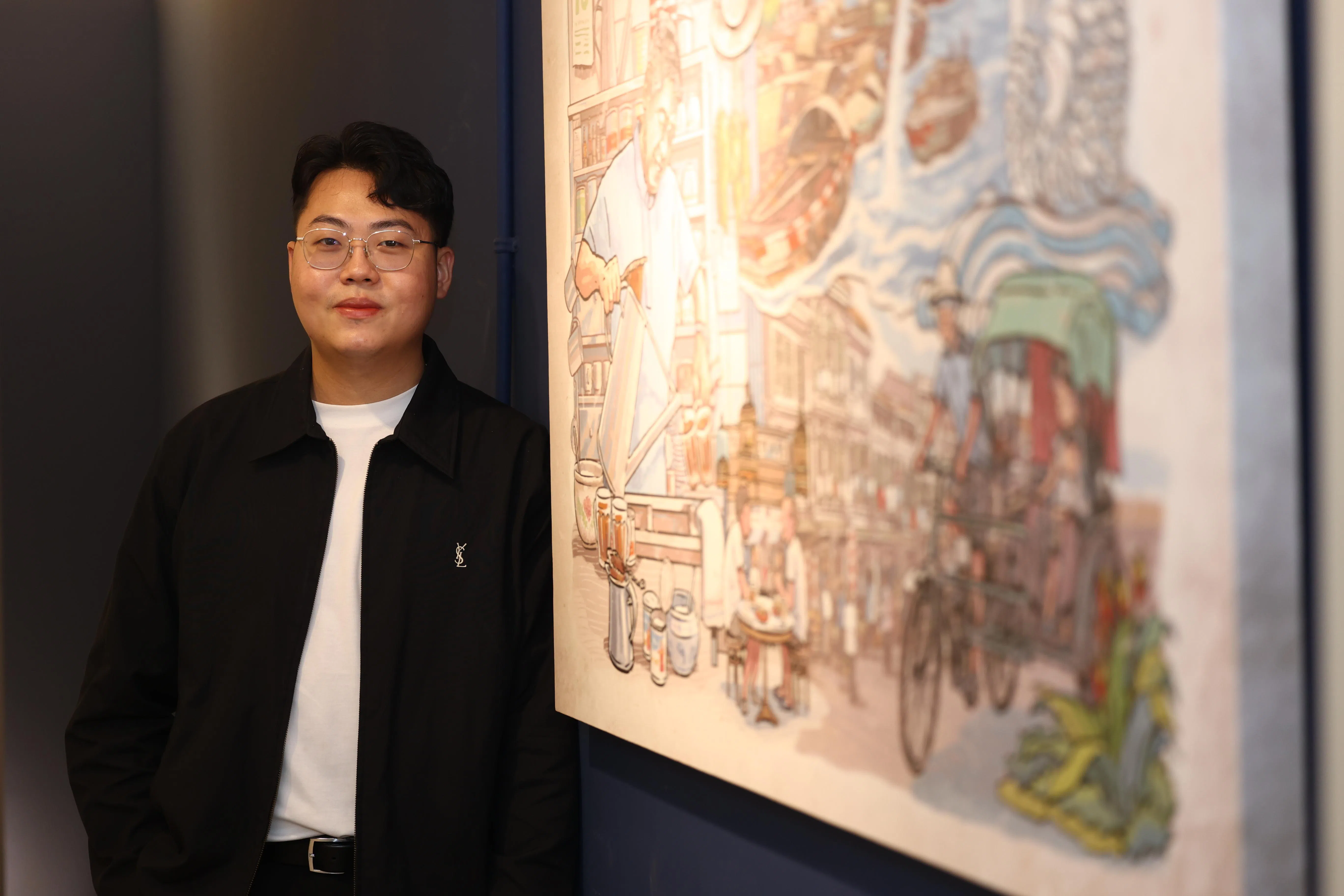 孙昱轩希望将本地咖啡文化推广给年轻族群和海外游客，让本地罗布斯塔咖啡成为游客来新加坡必买、必喝的饮料。（郑一鸣摄）