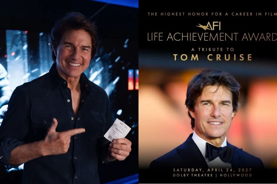 追随前妻脚步 Tom Cruise将获颁AFI终身成就奖