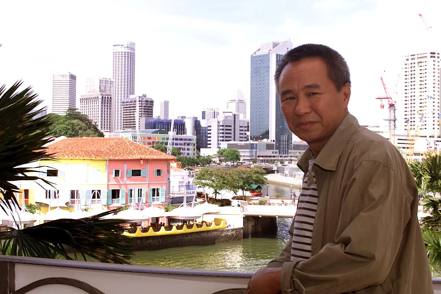 台湾国际导演侯孝贤曾来本地出席电影回顾展，并接受《联合早报》的访问。（档案照）