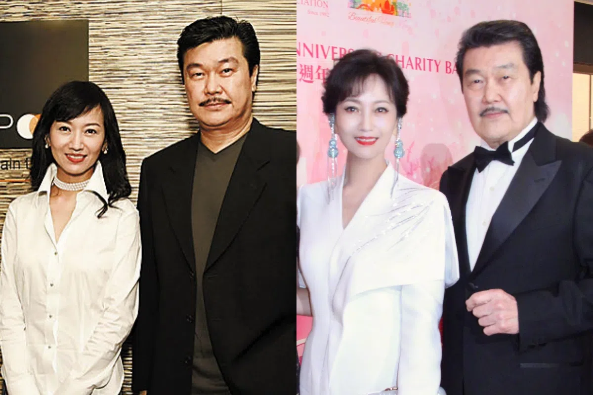 赵雅芝和黄锦燊结婚40年，恩爱如昔。（互联网、赵雅芝微博 ）