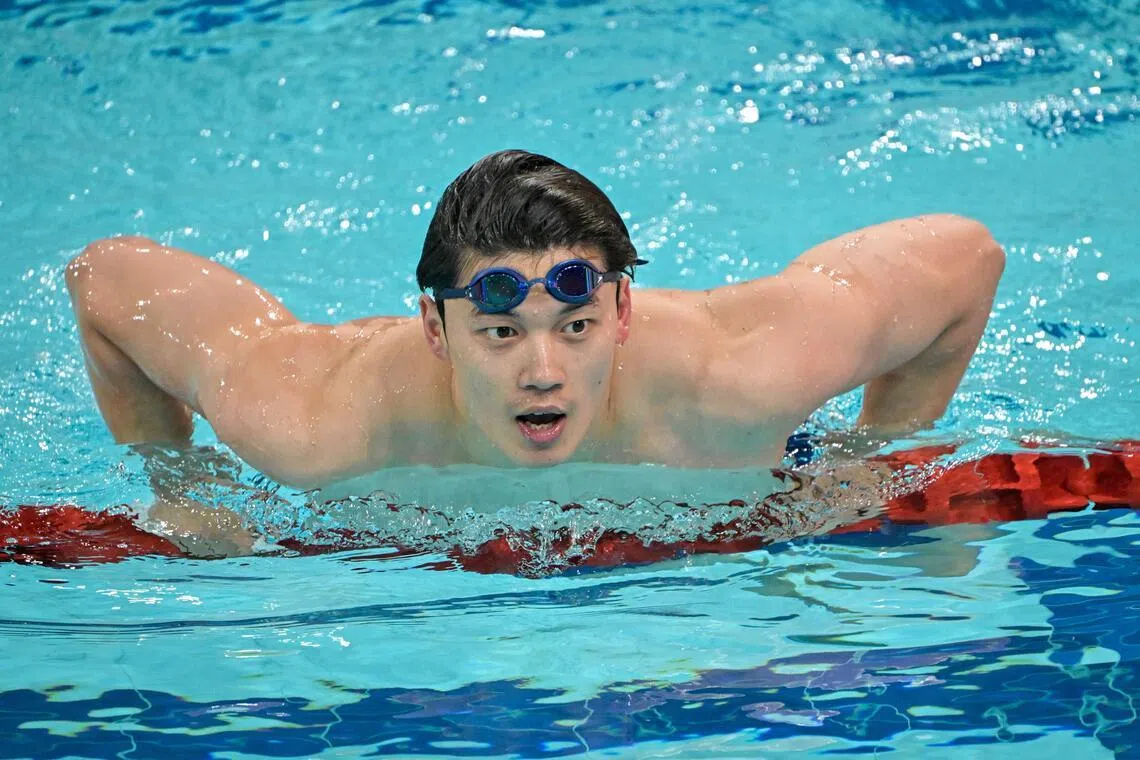 汪顺在本届赛事只参加了男子200米个人混合泳项目。（新华社）