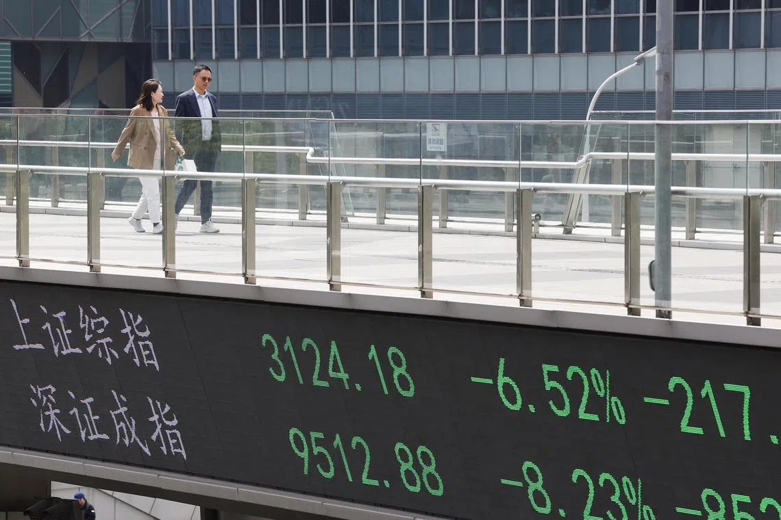 陆港台股市节后首日全线暴跌北京据报将提前推刺激政策| 联合早报