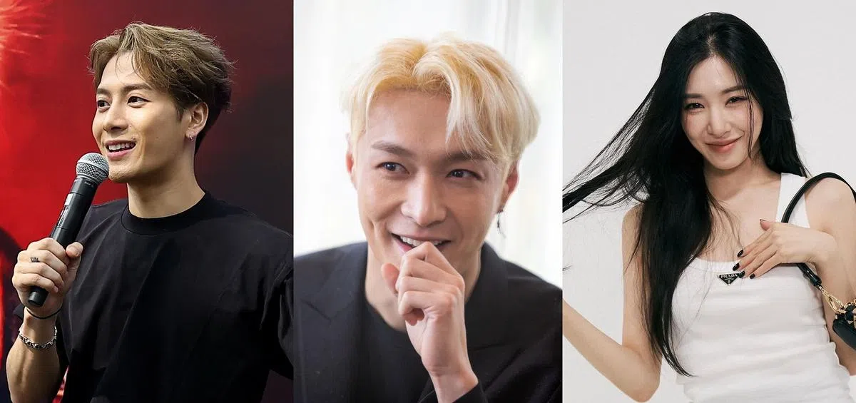 王嘉尔、张艺兴、Tiffany今年都到新加坡出席活动。（互联网）