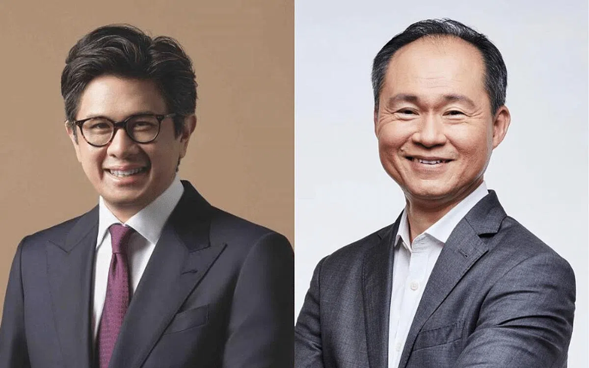 新加坡体育理事会委任基斯·马格纳斯担任活力加冷控股公司主席。（左）新加坡体育理事会委任郭瑞光担任活力加冷控股公司总裁。（新加坡体育理事会提供）