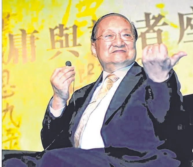 金庸（1924-2018）是武侠小说的集大成者，也是知名报人、文化人。（档案照）