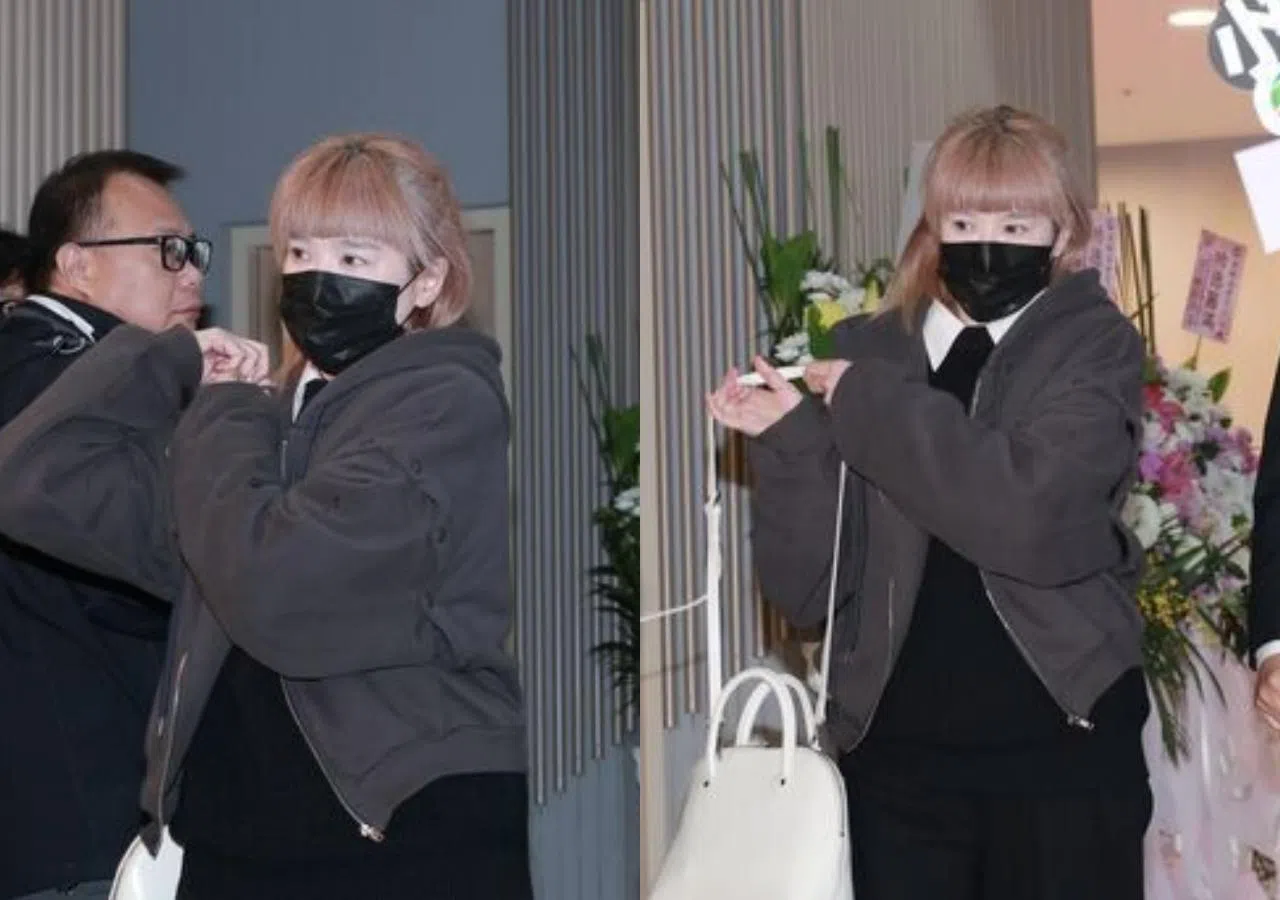 陆元琪和前婆家撕破脸，日前在社媒控诉对方阻她到灵堂送袁惟仁最后一程。（互联网）