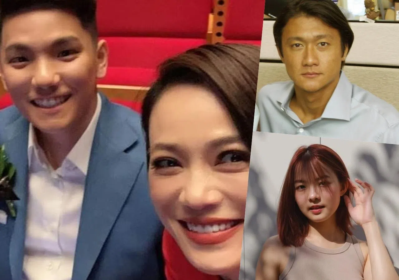 《我们不是陌生人》的主要演员包括御用班底许家乐（左图左起顺时针）、杨雁雁、林伟文和林咏谊。（档案照）