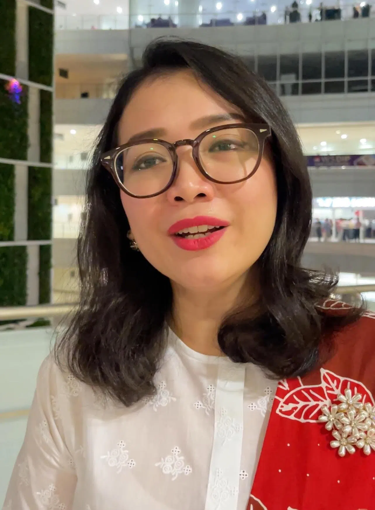 东海岸集选区议员何礼娜（早报视频截图）