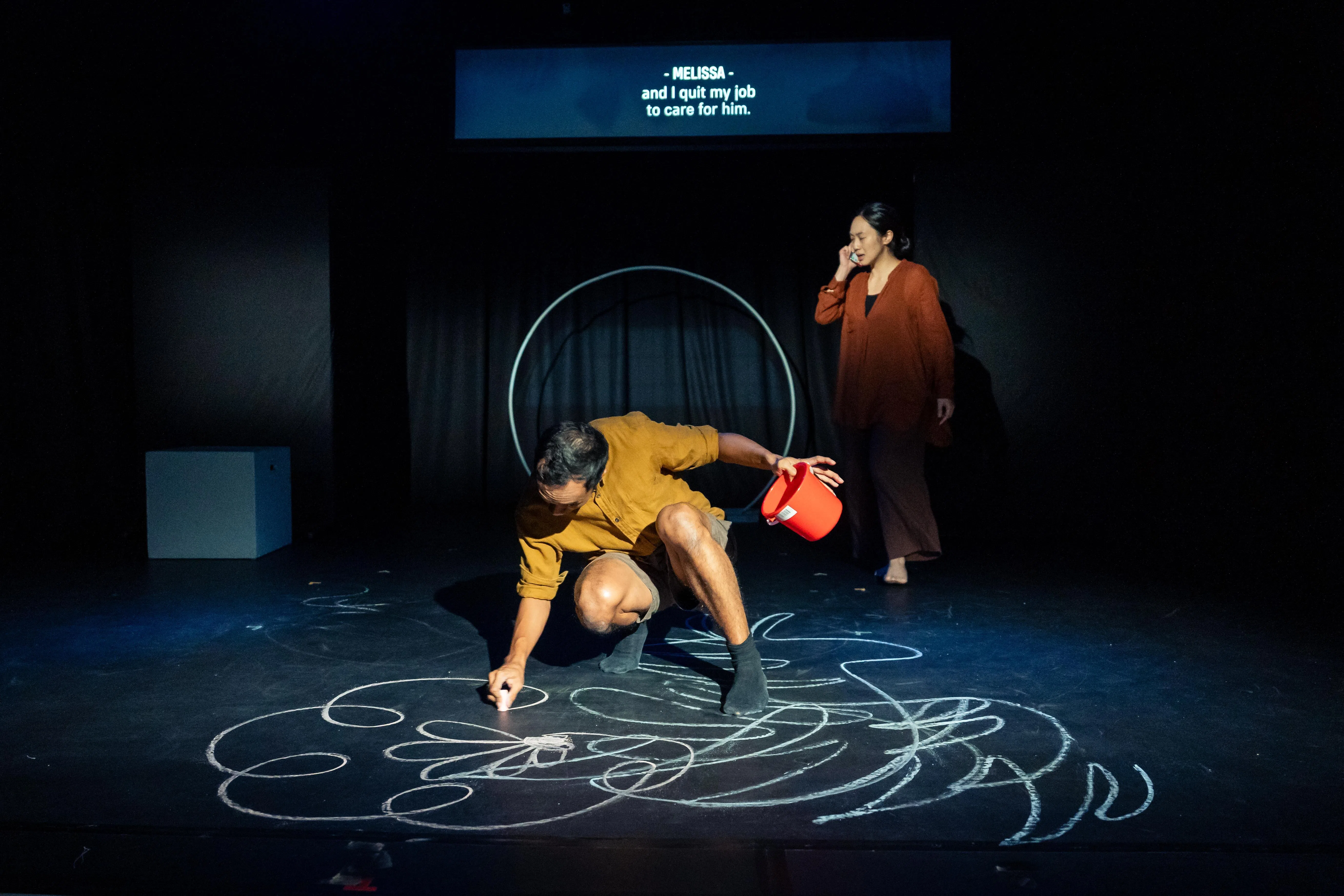 《怪物》是滨海艺术中心2026年“实验剧场”系列作品之一。（滨海艺术中心提供）
