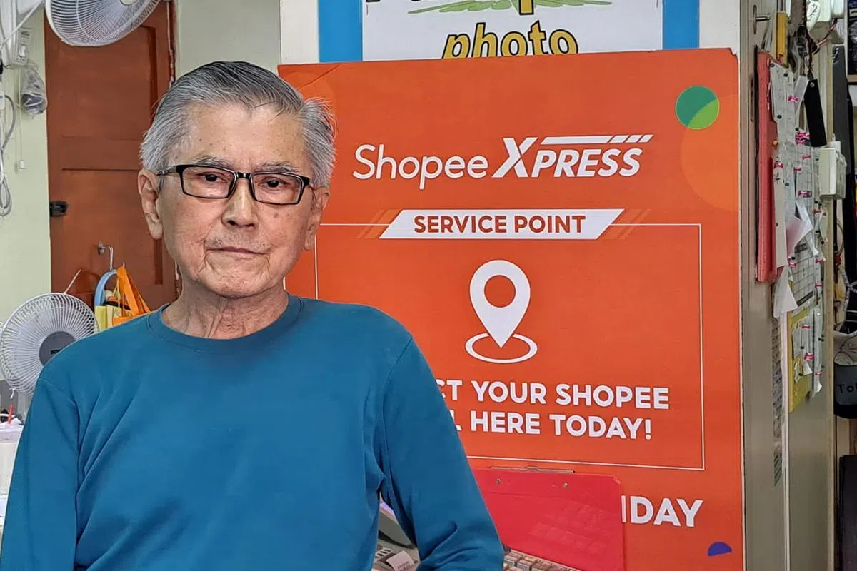陈润秋经营的丽士音乐与彩色服务，是Shopee Xpress包裹自提服务店家之一。（图/Shopee提供）