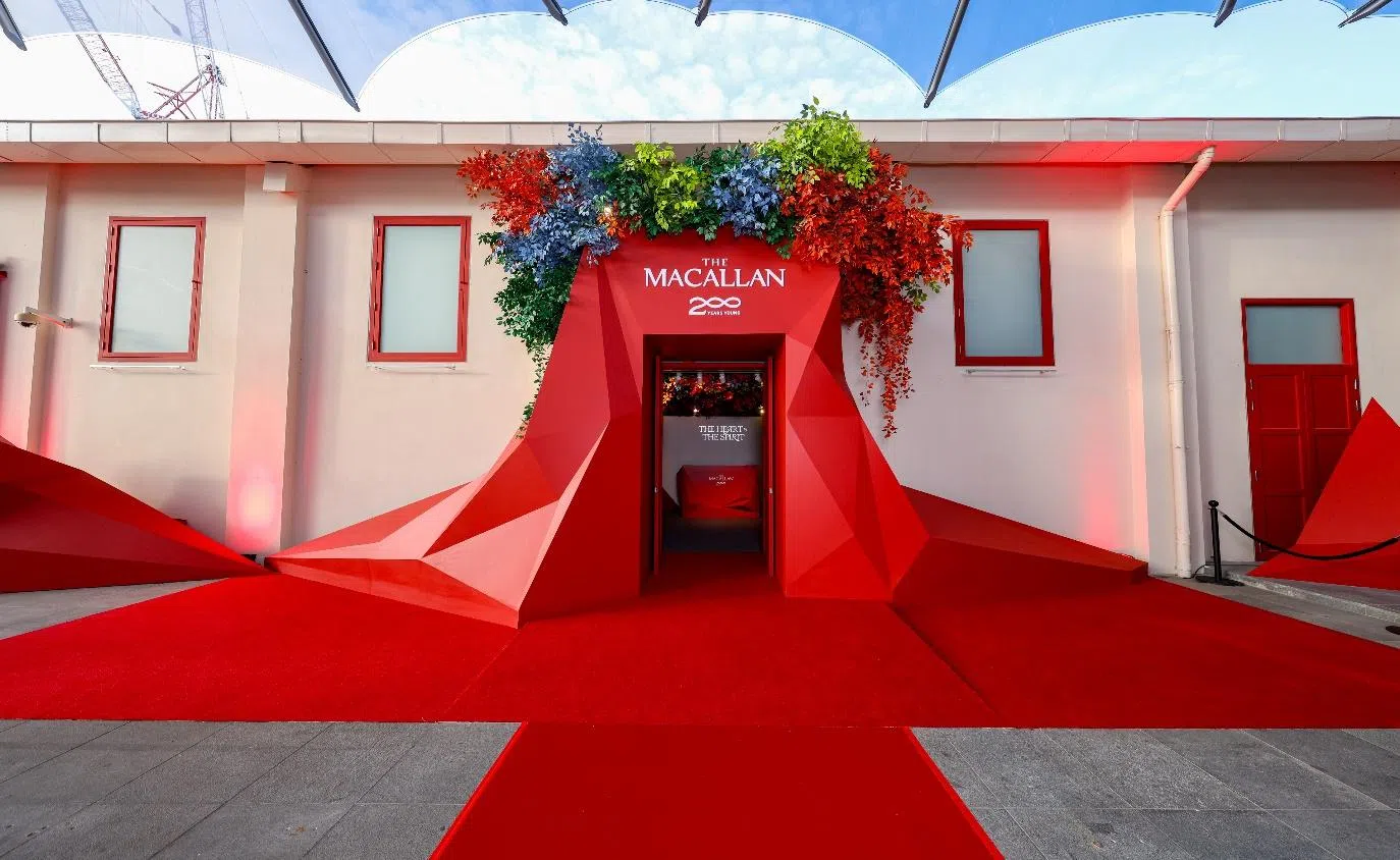 麦卡伦于克拉码头货仓B办快闪店“威士忌体验的核心”。（酒商提供）