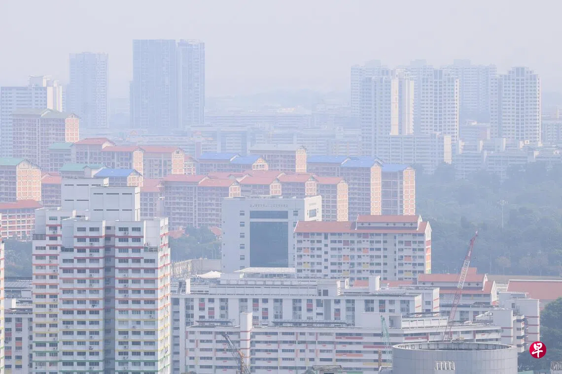中部空气污染指数超过100点 处于不健康水平