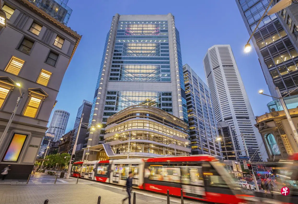 华业集团以3.9亿元收购悉尼商业大楼50%股权| 联合早报