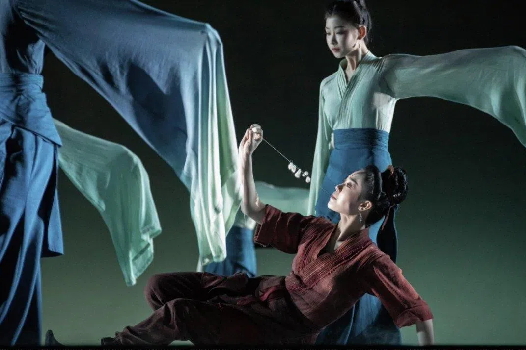 《只此青绿》2021年首演，至今已演出800多场。（主办单位提供）