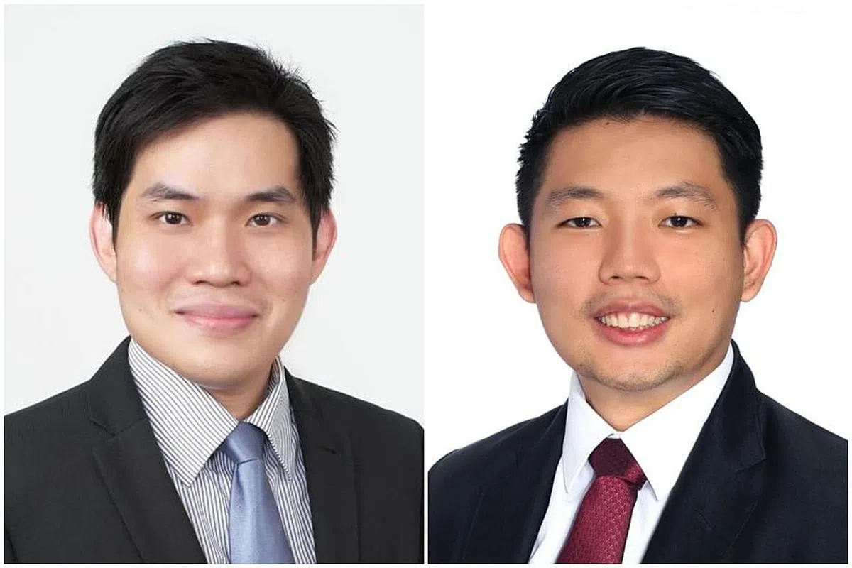 左：王绥勤会选择苹果而不是特斯拉，因为先苹果的估值比特斯拉便宜得多。（受访者提供照片）右：黄国荣选择苹果，因为高利率的环境将会影响成长型股票。（照片来源：辉立Nova）