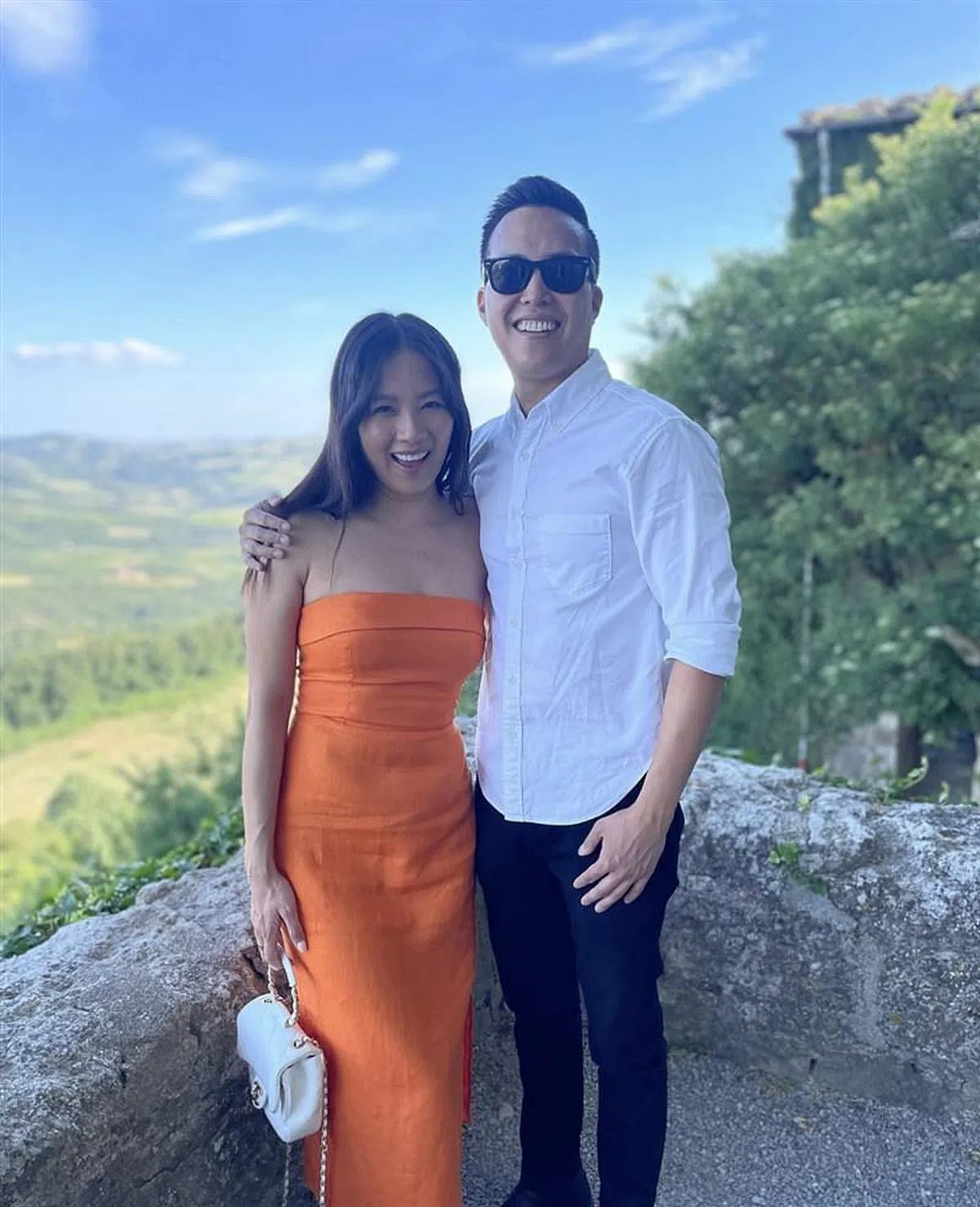 葛晓洁（左）和杨维榕曾合作拍剧。（取自艺人Instagram）