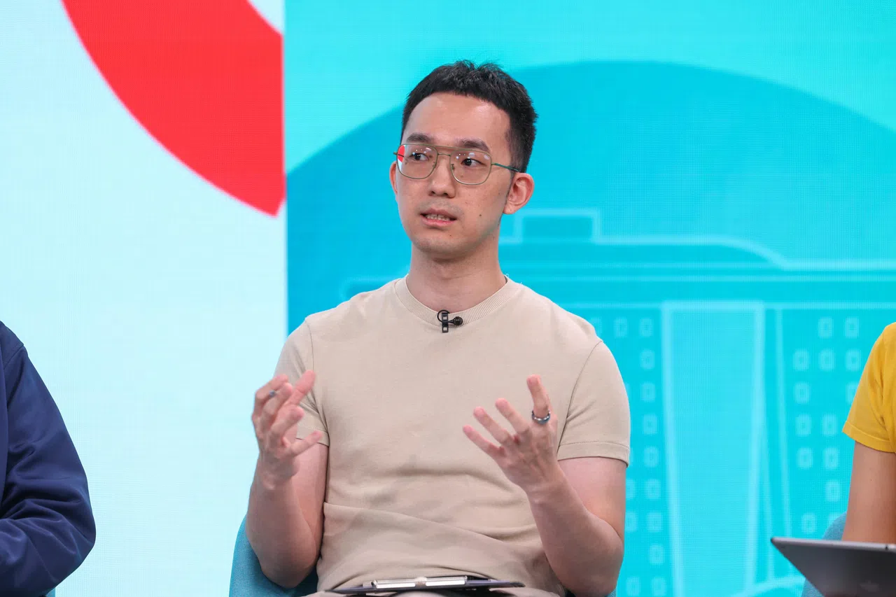 永续科技（EverComm）公司总裁陈秋豪道出三四年前在做这些事情的时候， 当他在跟各位说可持续发展、绿色经济的时候， 大家都以为他是在做慈善。这两年来，他切实感受到因为政策的关系，已经慢慢有了许多改变。（白艳琳摄）