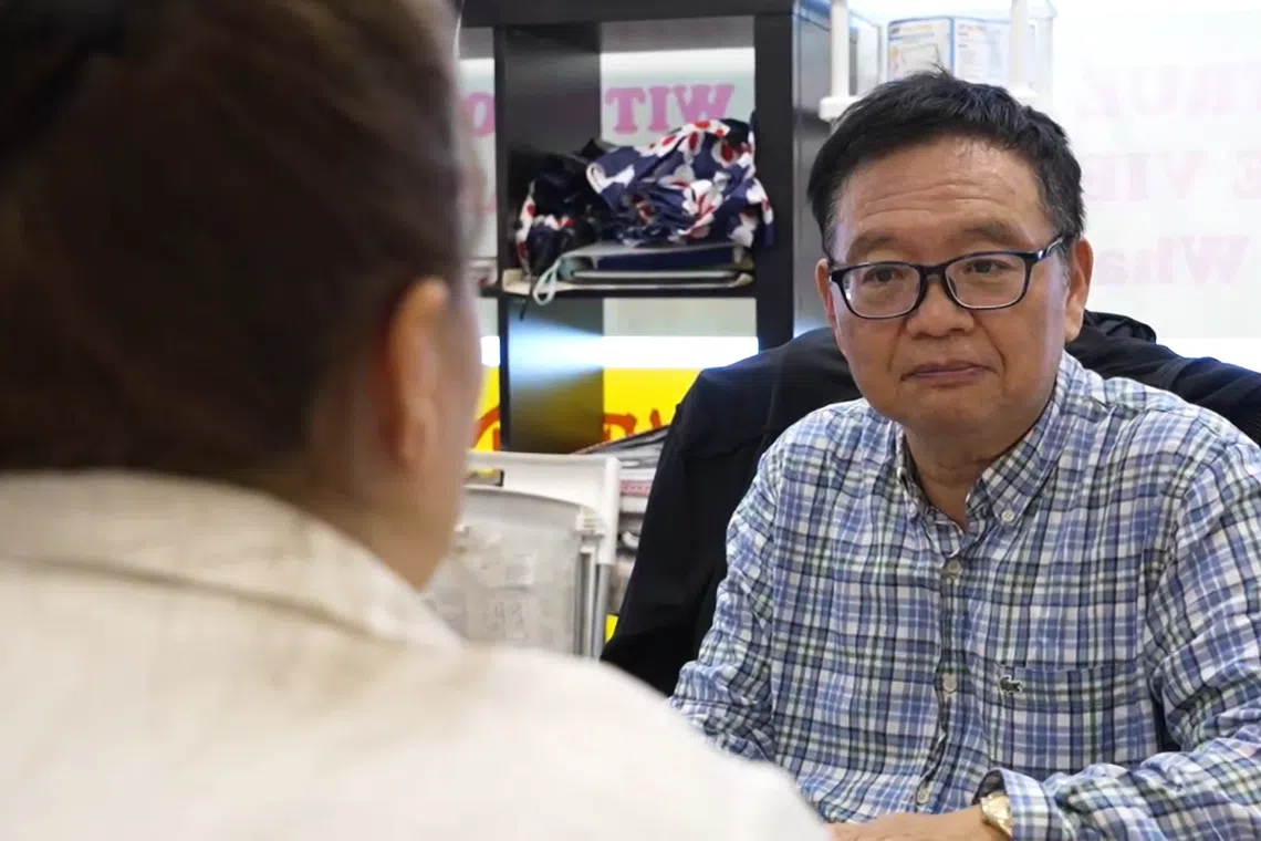 真爱越南新娘婚介公司创办人林马克指出，本地男士寻找越南新娘有年轻化迹象。（视频截图）