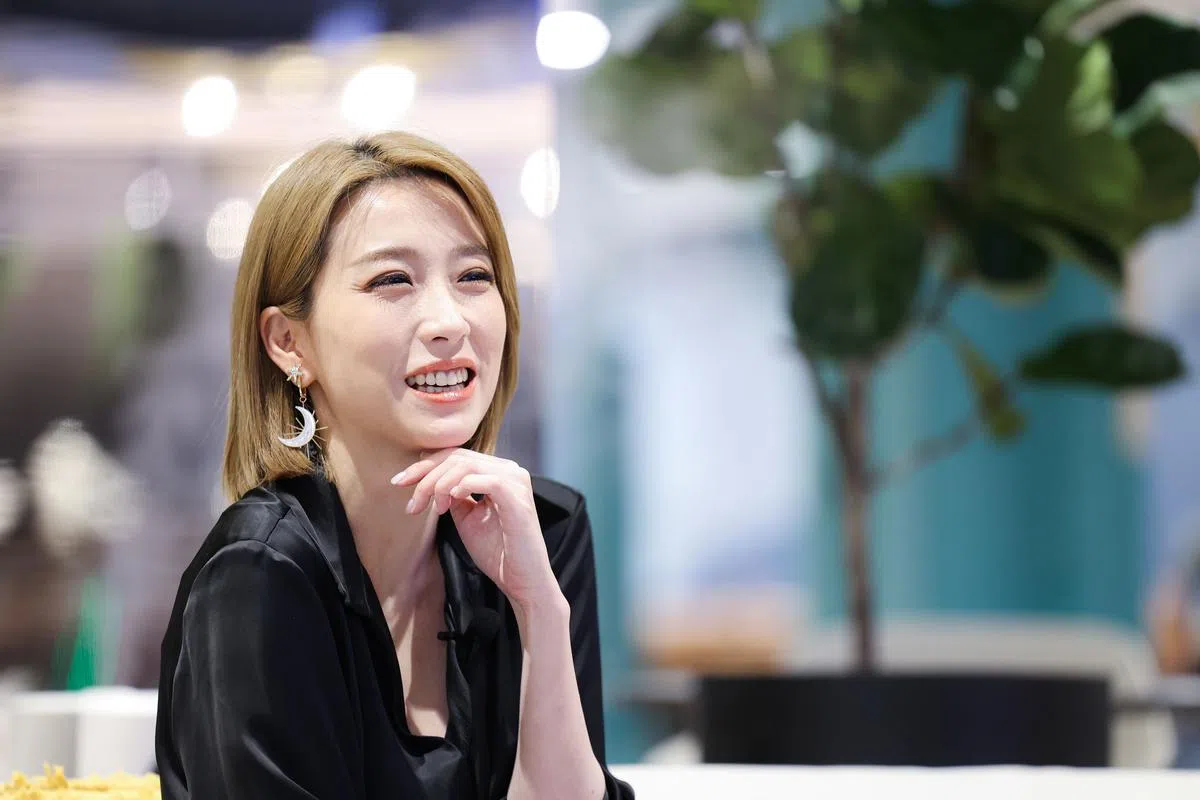 姚子羚认为姻缘无法强求，还是那一句“随缘”。（李冠卫摄）