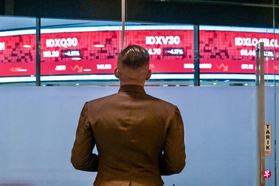 印尼股市10余年来最大跌幅触发交易暂停| 联合早报