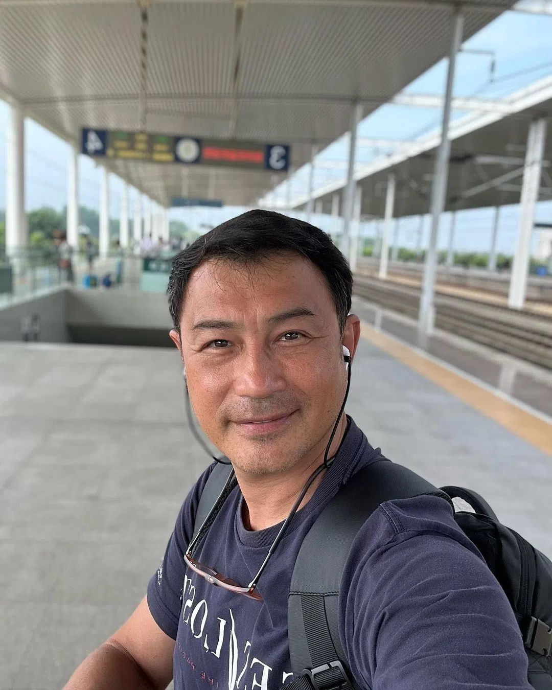 林明伦最后一分钟才知道短片导演是戚玉武。（取自林明伦IG）