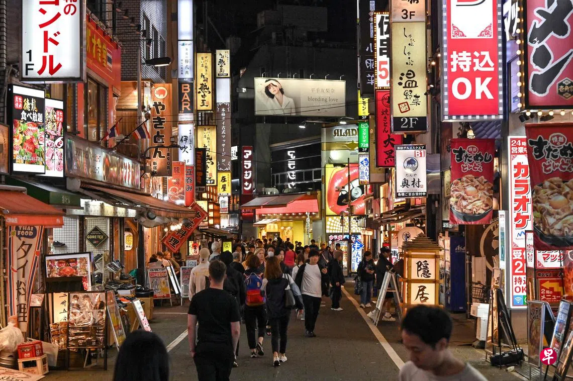 通胀导致日本人减少住宿旅游| 联合早报