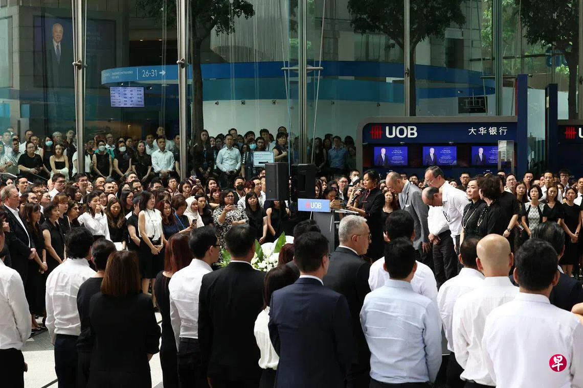 大华银行老员工追忆：黄祖耀是亲和公正好老板| 联合早报