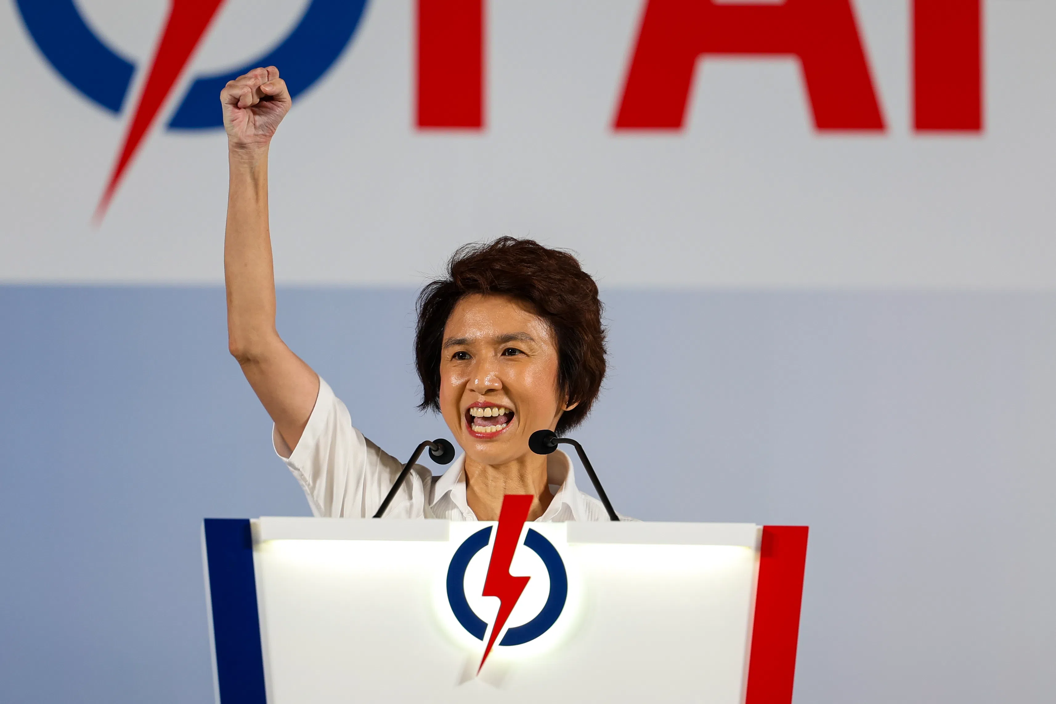 贸工部兼文化、社区及青年部高级政务部长刘燕玲（51岁），本届大选代表行动党出征新划分的武吉甘柏区。（林明顺摄）