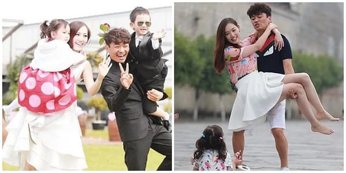 王宝强带妻子和孩子上《爸爸去哪儿2》。（互联网）