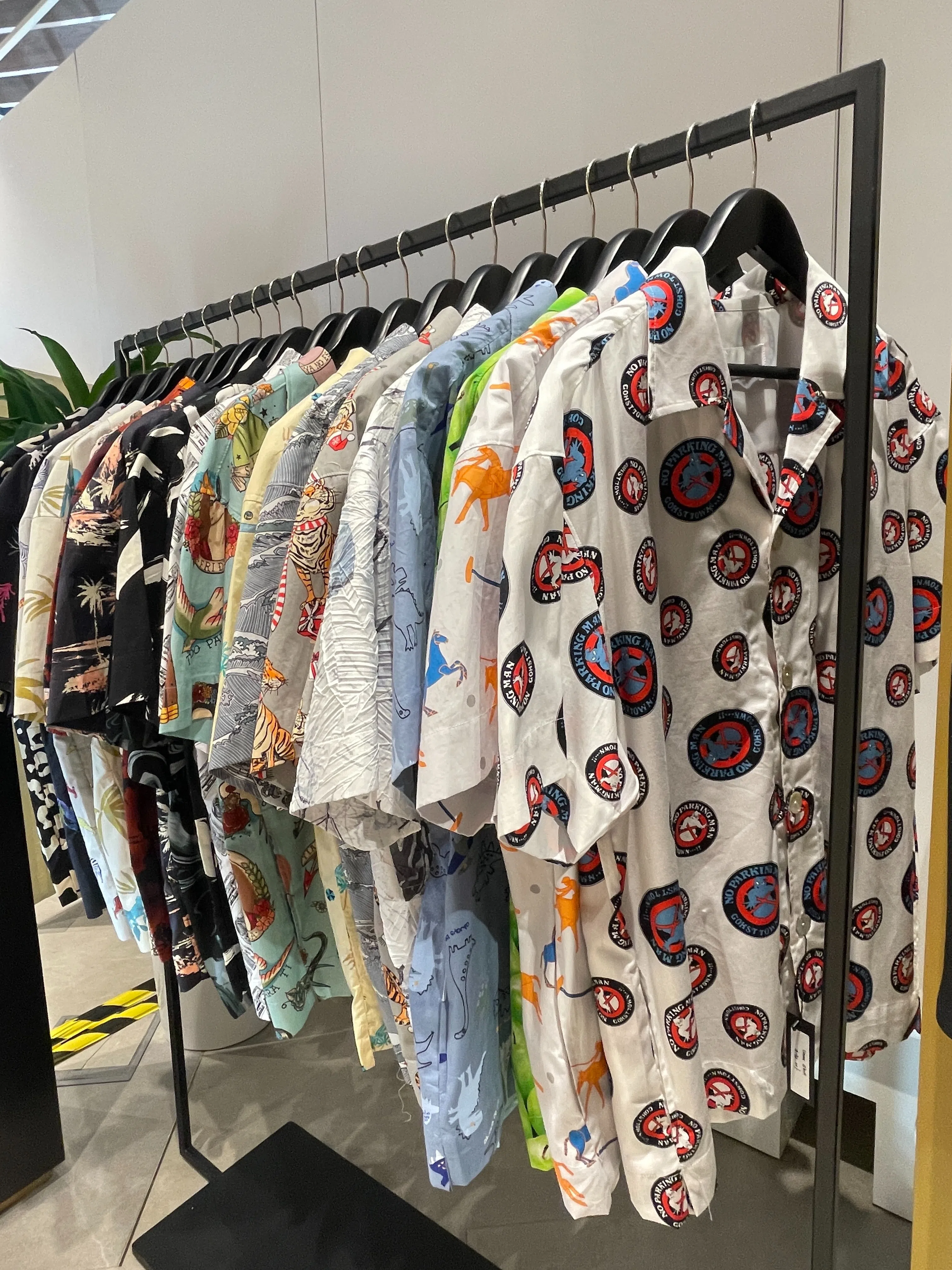 黄华设计的男装进驻Design Orchard。（林方伟摄）