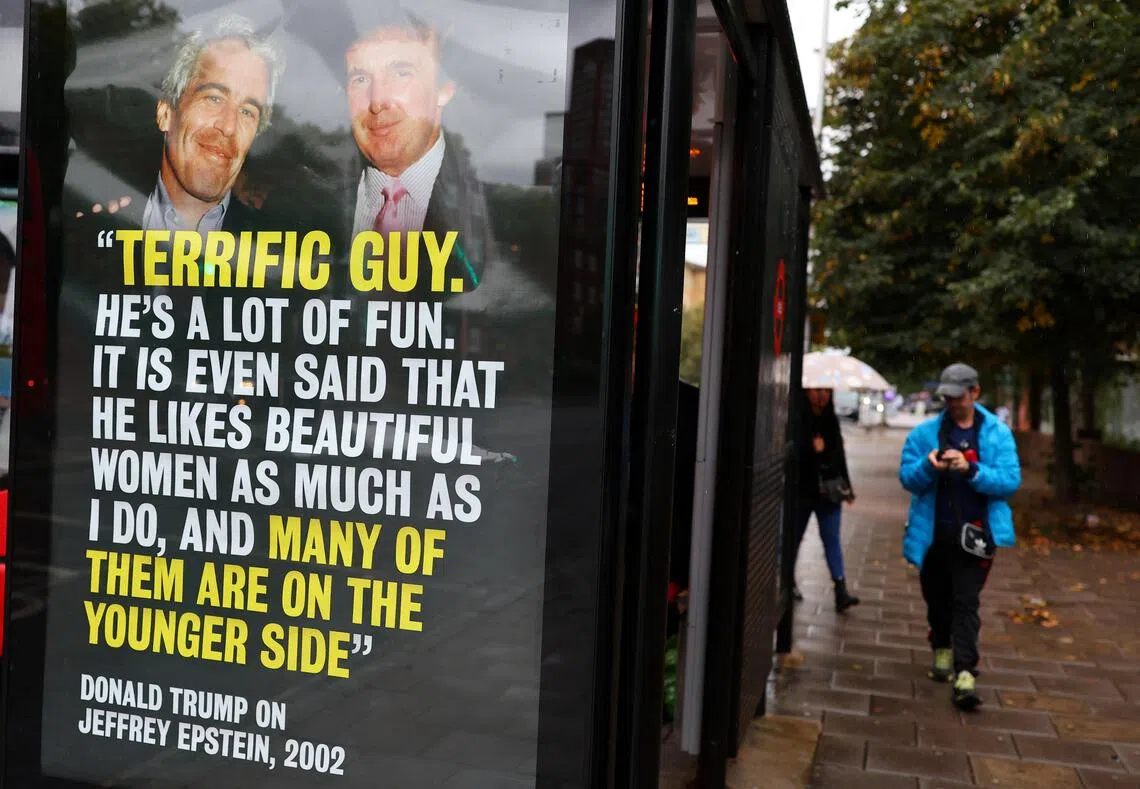 民主党公布爱泼斯坦电邮 称特朗普“知道那些女孩的事”