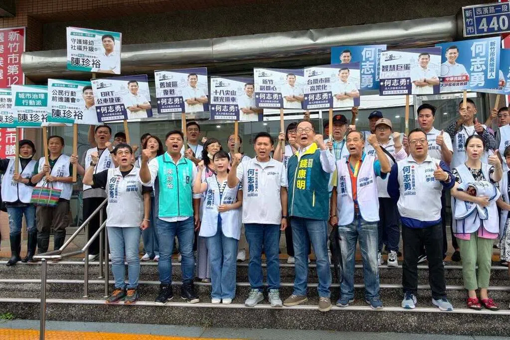无视蓝白合 何志勇参选新竹市长恐被国民党开除党籍