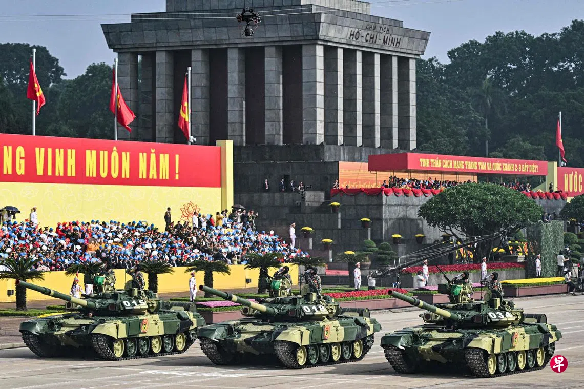 越南庆祝独立80周年盛大阅兵式展示现代化军备| 联合早报