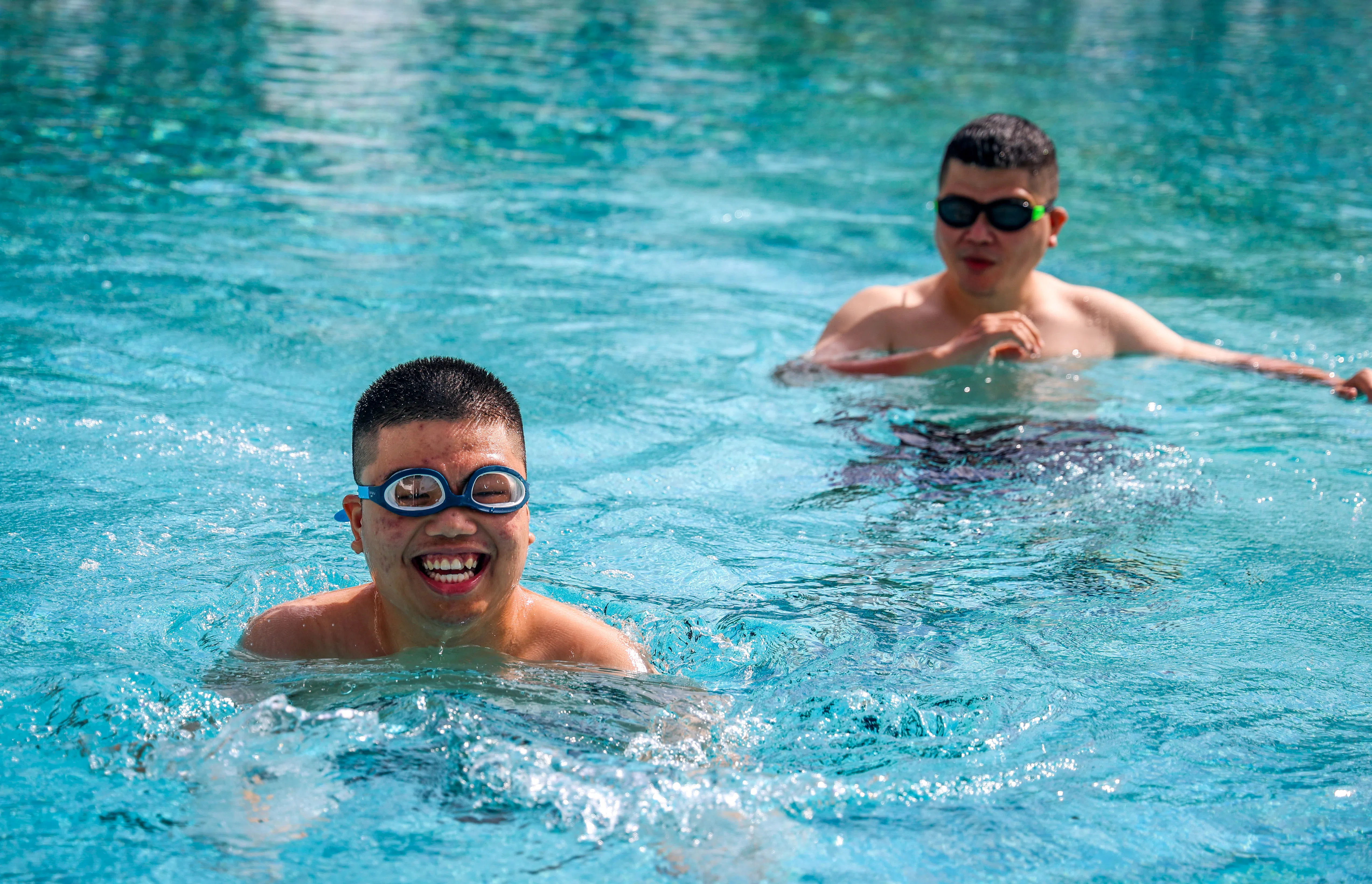 你有多久没有开怀而笑？（叶振忠摄）