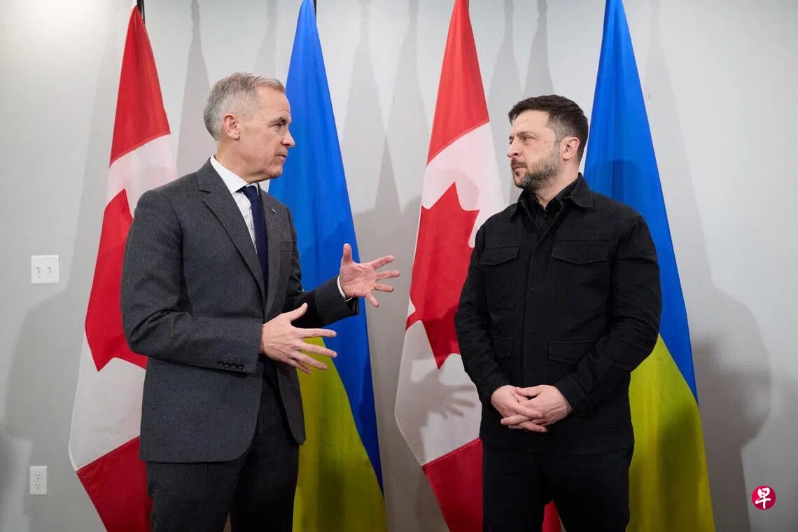 泽连斯基访美前与加拿大总理会晤乌获25亿美元经济援助| 联合早报