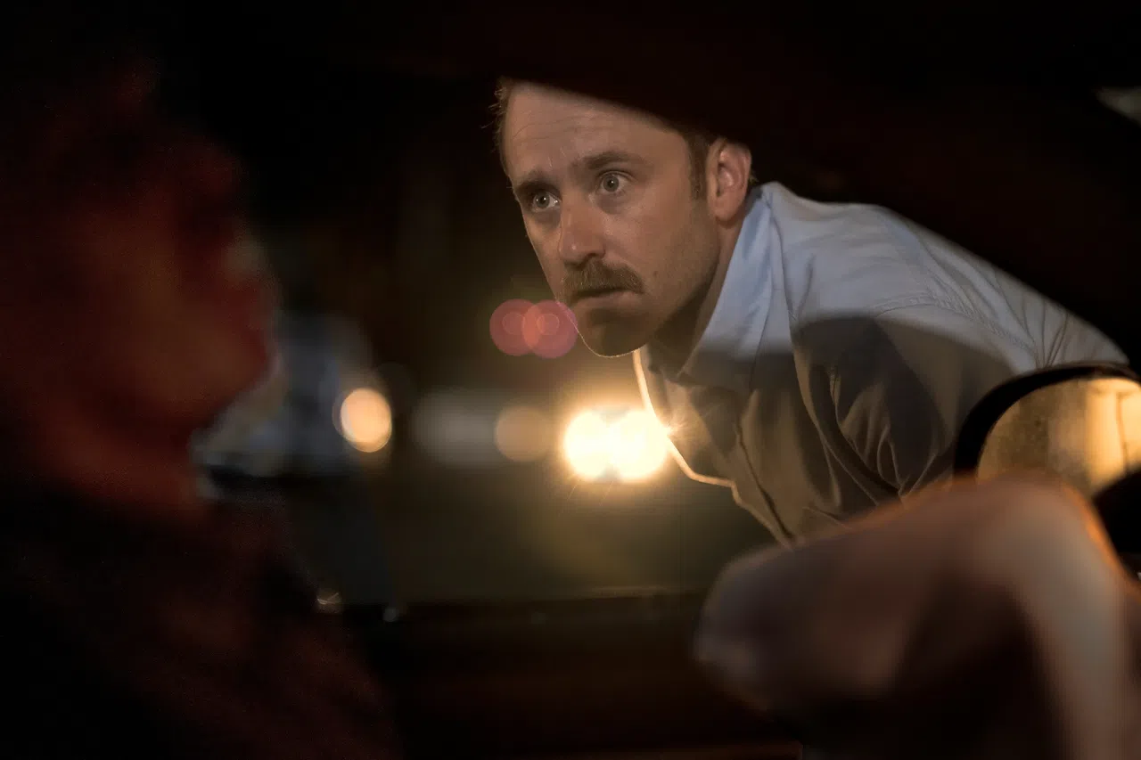 《急弯》讲述一个中年男人从自我救赎到意外跌入心理黑洞的故事。（邵氏机构提供）