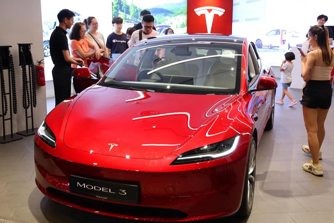 特斯拉电动车削价达7% 料不会引发价格战| 联合早报