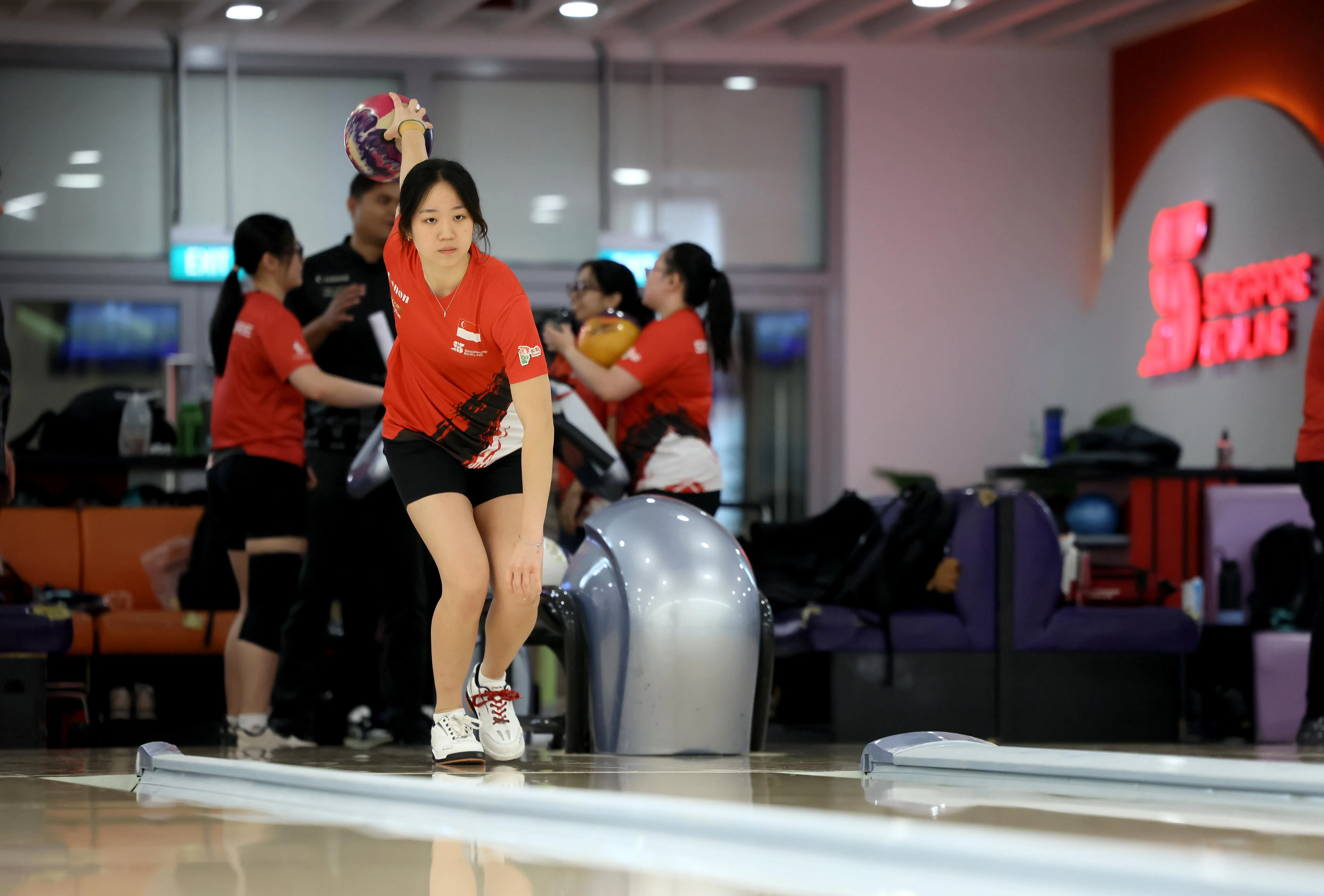 前辈们在过去的东运会表现太出色，郑凯璘坦言有压力。（龙国雄摄）