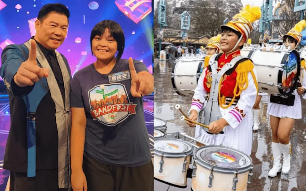 曾国城（左图左）2024年底邀骆侠安（右）录《一字千金》，事后遭对方指控“以低俗的身体羞辱取笑参与者”。（取自骆侠安Threads）