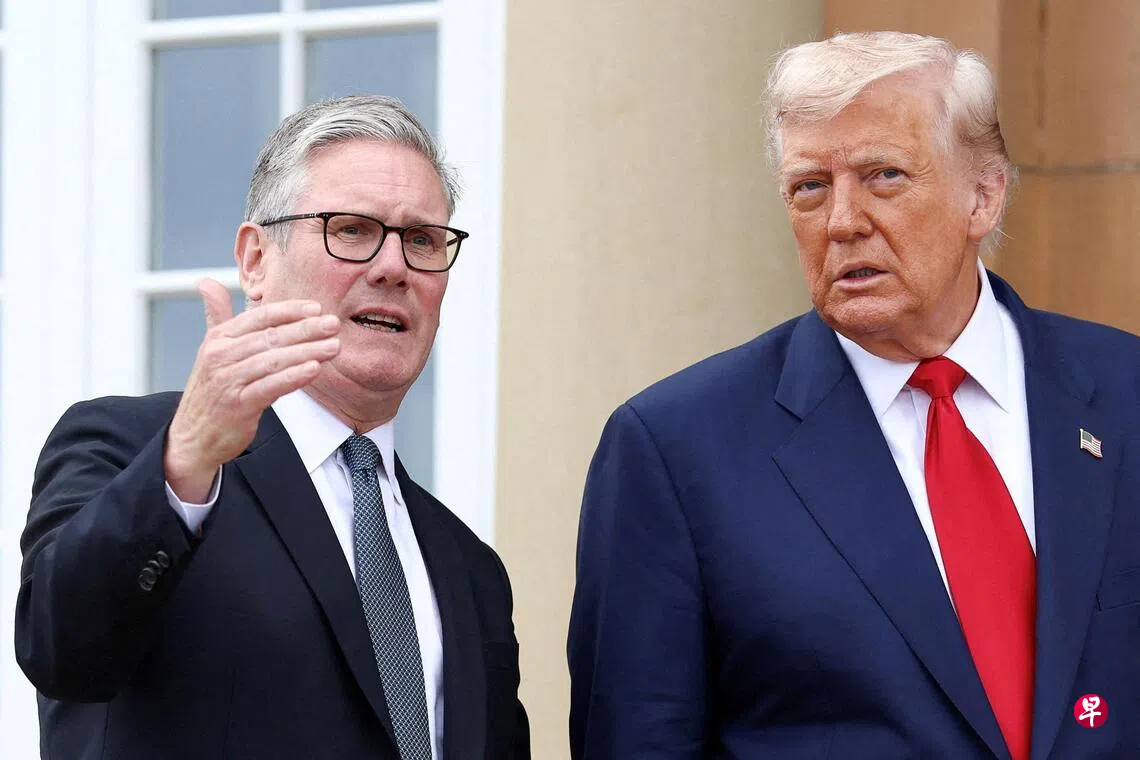 特朗普访英将公布逾100亿美元经贸合作协议| 联合早报