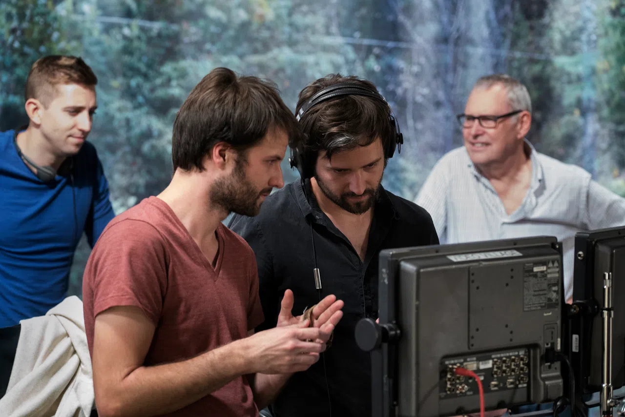 达菲兄弟是《怪奇物语》的编剧兼导演。（Nexflix提供）