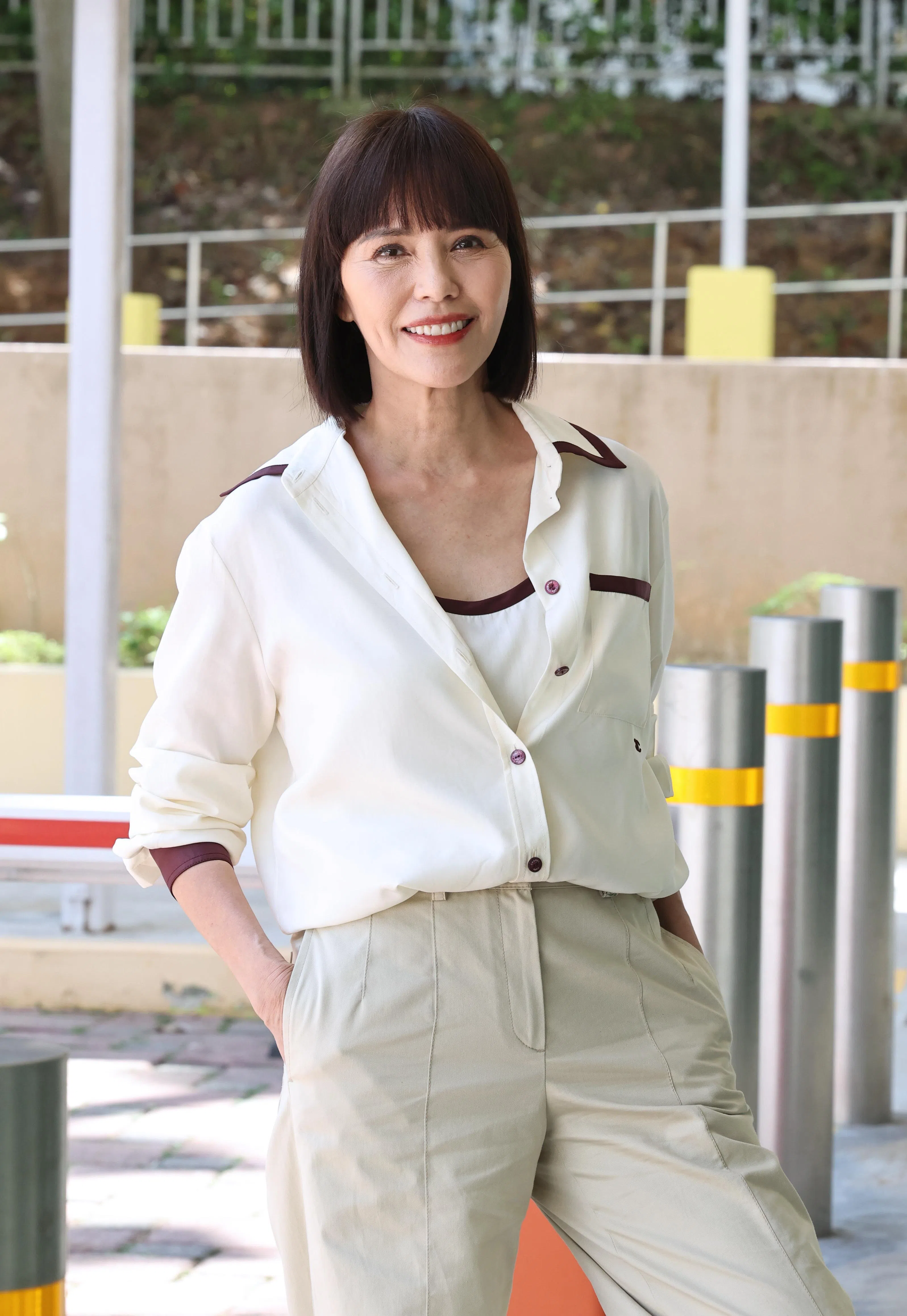 在剧集开拍的前两个星期，郑惠玉曾担心自己“抓不对感觉”。（周国威摄）