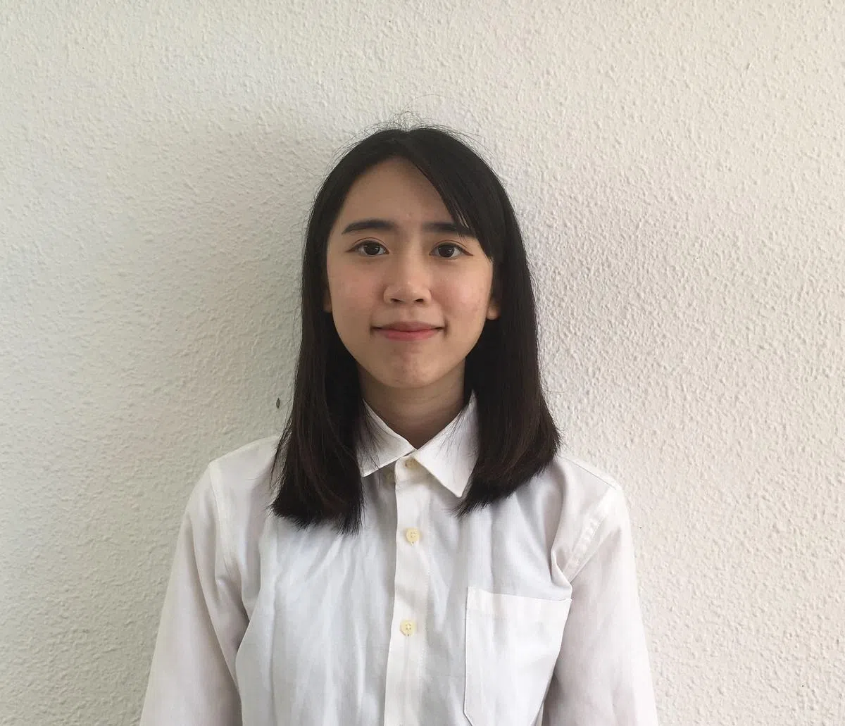 何芷萱毕业于义安理工学院，目前就读于台湾大学中国文学系。（受访者提供）