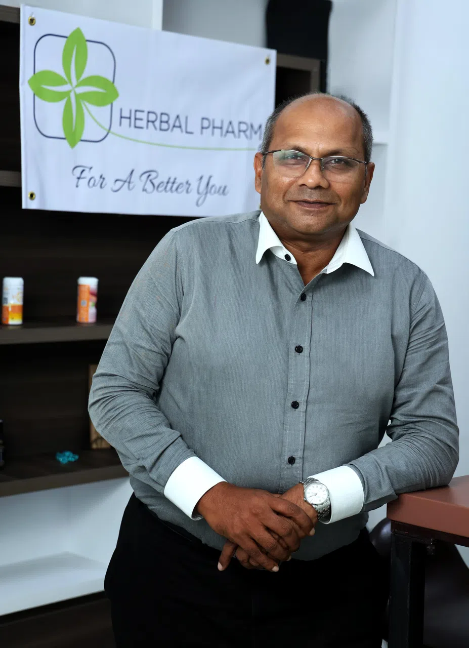 
凯南：Herbal Pharm强处之一是优质客服。（龙国雄摄）