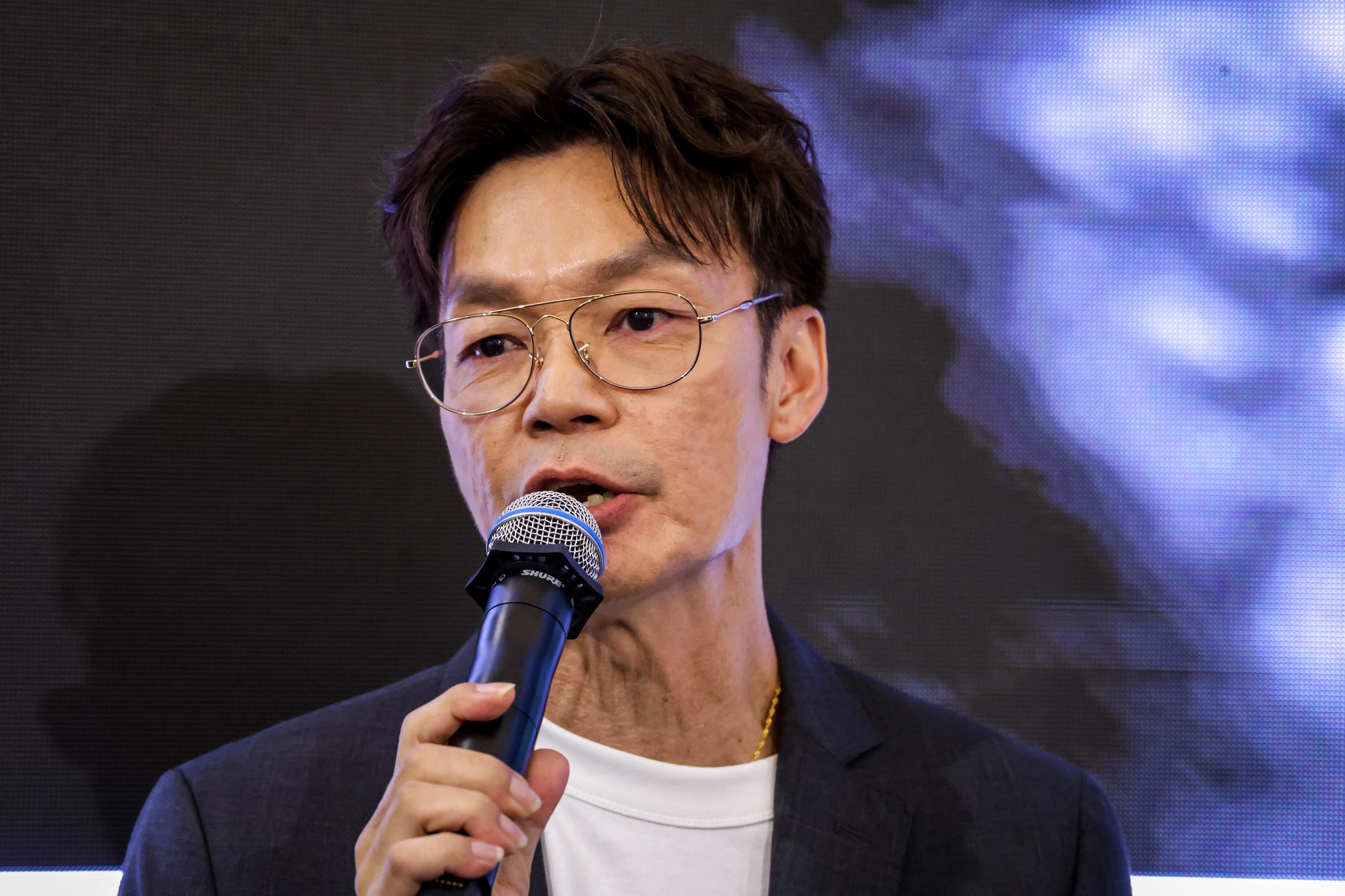 李国煌坦言自己的拍摄过程比其他主持人舒服一些。（叶振忠摄）