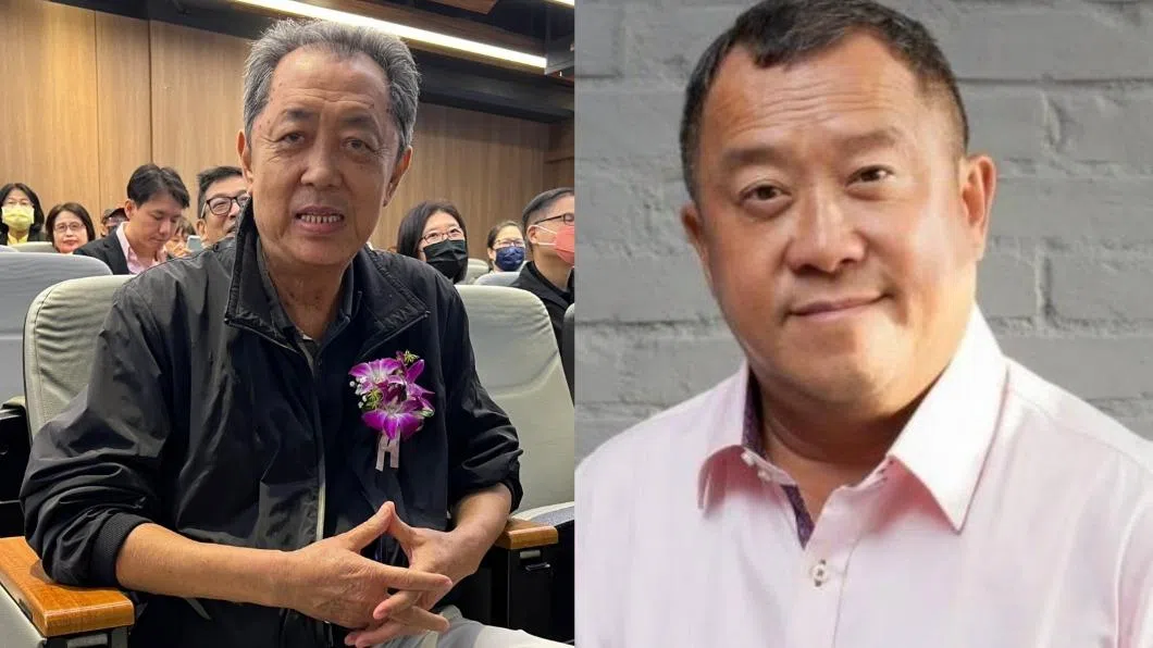 朱延平（左）谈及好友曾志伟的健康状况。（互联网）